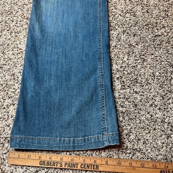 Sonoma Life Style Blue Jeans with Belt Low Rise Boot Cut Modern Fit Women FLAWS - Picture 11 of 16